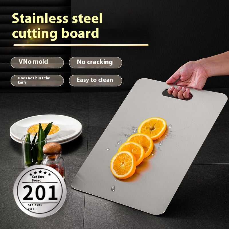 Stainless Steel Anti-Mold Kitchen Cutting Board for Meat and Vegetables